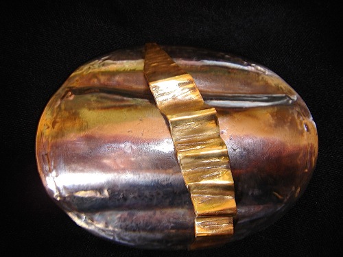 Broche, acier, laiton